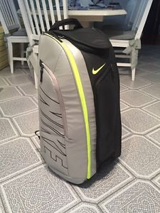 Nike Court Tech 1 Tennis Backpack Bag Silver Black Volt Insulated