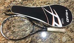Head Microgel Challenge Spirit Tennis Racquet 4 3/8  With Bag Perfect Condition