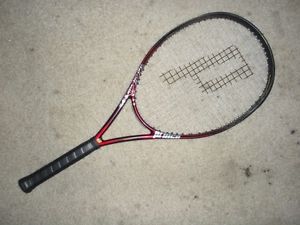 PRINCE TITANIUM THUNDERSTRIKE LONGBODY SUPER OVERSIZE 125  TENNIS RACQUET 4 3/8