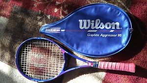 Wilson Graphite Agresser 95 Tennis Racquet. PWS