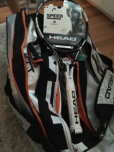 Head Tennis Racket and Tennis Bag
