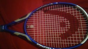 Head Flexpoint Metallix 4 107 Sq In Tennis Racquet  4 1/4 excellent in shape