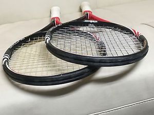 2 X Wilson SIX ONE 95 BLX Tennis Racquets both are Size 4 3/8 ~16x18 ~11.07 oz