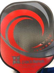 Brand New Paddletek Tempest Was Pickleball Paddle - Red And Grey 5 Yr