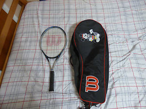 Wilson Titanium Series Racquet 4 lo, With Disney Mickey Mouse Bag.