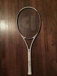 New Donnay X-Dual Silver Lite 4 1/8 Signed by Jim Courier!