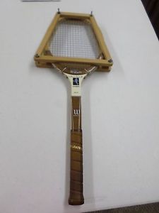 Never used! Wilson Chris Evert Autograph 4 1/4 Tennis Racquet with wooden frame