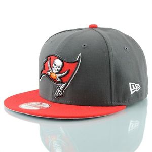 New Era Tampa Bay Buccaneers 2 tons Gris 9FIFTY Snapback NFL casquette S/M
