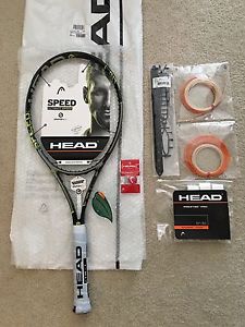 HEAD Graphene XT Speed MP Limited Edition 4 3/8" Tennis Racquet +Extras