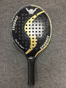 Viking Synergy 1/4 Platform Tennis Paddle (racket padel spintex spin tex pop)