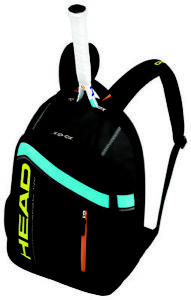 HEAD Core tennis racquet racket Backpack - Black/Yellow - Dealer Warranty