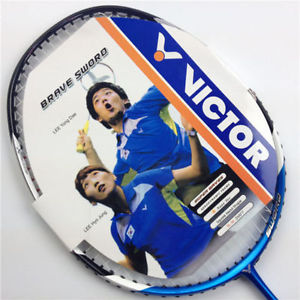 NEW Victor brave sword 12 badminton racket Free Extra Yonex Grip