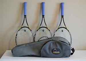 Lot of 3 Head PT57A i.prestige paintjob with Head Intelligence matching bag