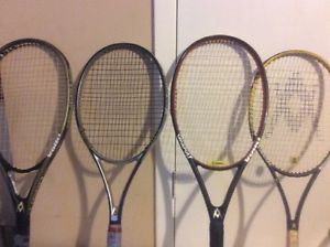 Lot Of 4 Volkl Racquets: Catapult 1, 3, 6, & Tour 10