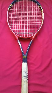Wilson Hyper Carbon Prostaff 6.1 Double Braid Tennis Racquet