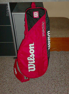NEW Wilson Tour Red 6 Pack Tennis Bag