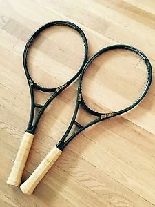 Prince Graphite Classic - 2 x Midsize 93 (4 1/2 Grip Size)
