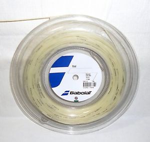 New Genuine BABOLAT XCEL 16 Tennis Racquet String 660 ft. 200m Reel Natural