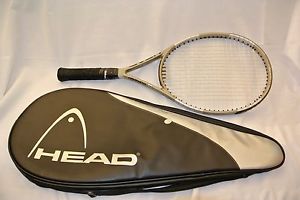 Head LIQUIDMETAL 5 OVERSIZE 107" Tennis Racquet 4-5/8" With Case liquid metal CZ