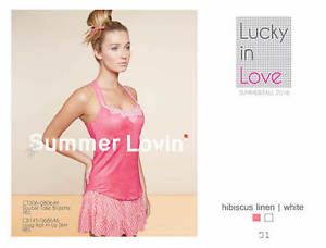 LUCKY IN LOVE WOMEN'S TENNIS SKORT CB145 SIZE EXTRA LARGE NWOT