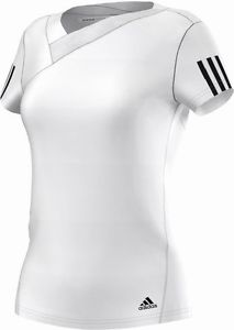 adidas Mujer Tenis Camiseta Response Camiseta blanco negro