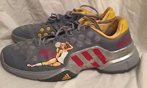 Men's Adidas Luck Be A Lady! Barricade Shoes Size 12.5 Limited Edition