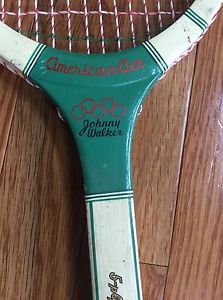 JOHNNY WALKER AMERICAN ACE TENNIS RACQUET