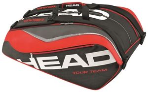 HEAD TOUR TEAM 12 RACQUETS TENNIS RACQUET BAG -  NEW