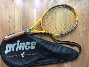 PRINCE TRIPLE THREAT TT SCREAM OS  4 3/8 " TENNIS RACQUET w/ Case New Grip