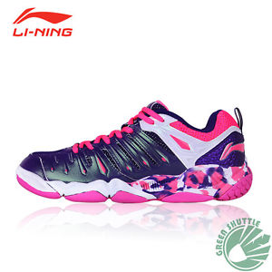 2016 Lining AYTL082 Women's Badminton Shoes Multi Acceleration Olympic Sneakers