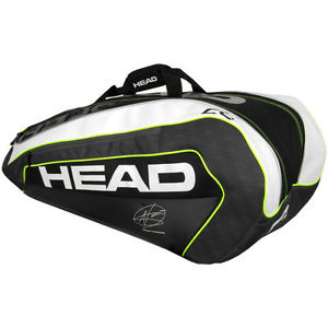 Head 9 Racquet Djokovic Supercombi Tennis Bag Insulted Storage Free Shipping NEW