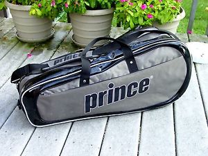 Prince Tour 6 Pack Tennis Racquet Bag Gray / Black