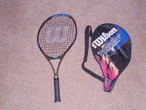 WILSON PHOTON HAVOC ZONE TENNIS RACQUET 4" GRIP - RARELY USED - XLNT COND