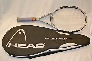 Head Flexpoint 6 CZECH REPUBLIC 112 head W CASE 5 1/8 grip Tennis Racquet