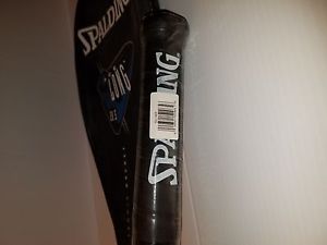 Spalding Ace Long 28.5 Tennis Racquet Vtg Rare Oversize OS Racket + Cover 4 1/4