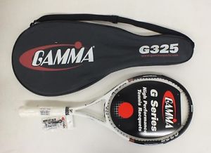 Gamma G Series G325 95 Sq In Tennis Racquet w/4 3/8" Grip & Case NEW LOOK