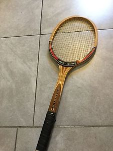Dunlop Maxply McEnroe Tennis Racquet 4 3/8 England Good Condition