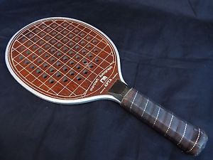 Vintage Marcraft Autograph Platform Tennis Paddle Ball Raquet