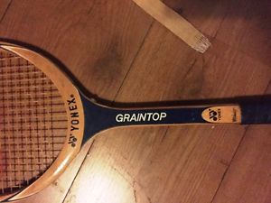 Yonex Graintop L 4 1/4 Wood Tennis Racket custom made for championship play