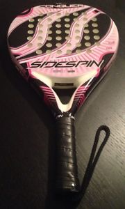 Tennis Paddle Racket Sidespin Conquer J4