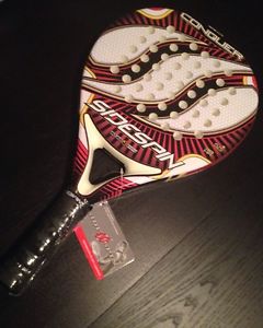 Tennis Paddle Racket Sidespin Conquer J3