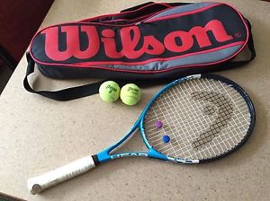 Tennis Racket With A Bag