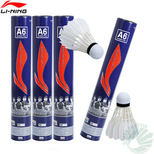 Genuine LiNing A6 Super Shuttlecocks Resistant Training Badminton Shuttlecock