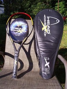 HEAD INTELLIGENCE i.X5 MID PLUS TENNIS RACKET 4 1/2 NEW WITH COVER  NOS