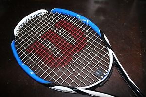 Wilson K Factor (k) Pro.Six 100 Pro Six 6 Tennis Racquet 4 1/4" Grip And Case