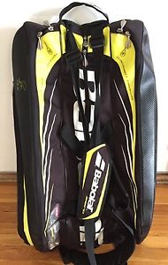 BABOLAT PURE AERO YELLOW 12 PACK RACQUET BAG RAFAEL NADAL EDITION
