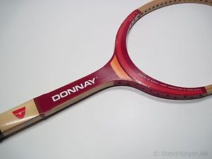 NOS DS 70s DONNAY SCORER Tennis Racket Borg Pro Allwood Vtg Super Star Racing Sp