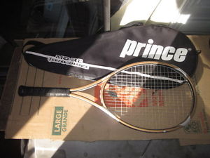 PRINCE MORE PERFORMANCE GAME TRIPLE THREAT TENNIS RACQUET OS 110 EXCELLENT