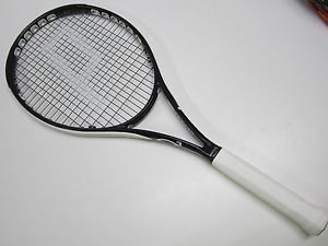 PRINCE O3 SPEEDPORT PRO WHITE 100 MIDPLUS RACQUET (4 1/2) NEW STRINGS/GRIP!!