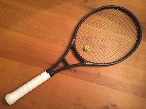 Prince Original Graphite 110 Tennis Racquet 4-3/8 Grip 4 Stripes POGO Stick